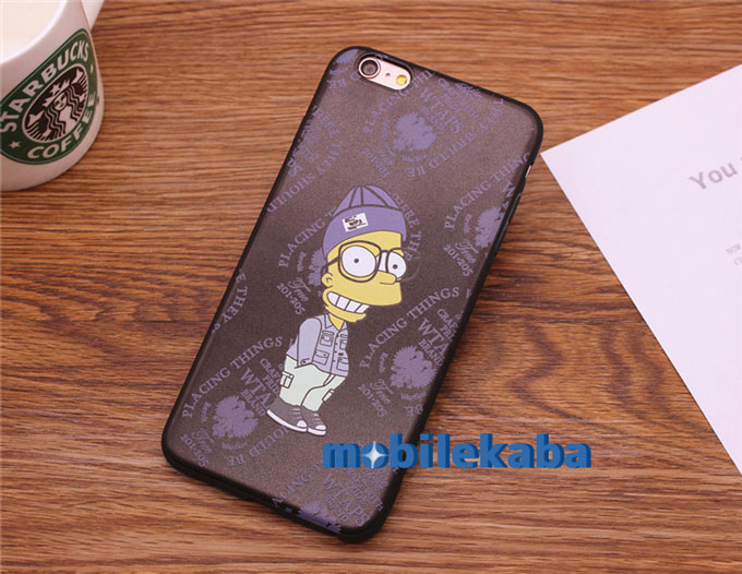 
浮き彫り キャラクター 人気 シンプソンズ iPhone8 ケース
