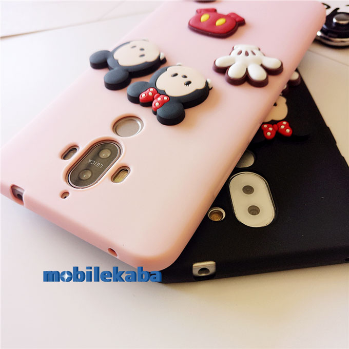 
可愛い ディズニー ミッキー ミニー HUAWEI メイト9 ケース
