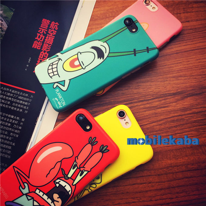 
カッコイイ スポンジ・ボブ キャラクター iPhone8 ケース
