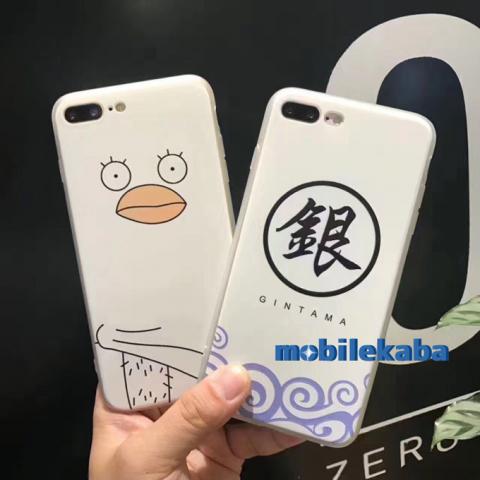 大ヒット日本アニメ万事屋銀魂Gintama 可愛いエリザベス iPhone8 iPhone7ケース シンプルデザイン COOL おもしろ個性iPhone7sグッズ