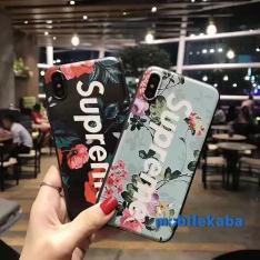 在庫ある！アップル十周年iPhone8ケース発売開始 シュプリームsupreme花柄デザイン 森ガールっぽい清楚系デザイン男女兼用アイフォン8カバー