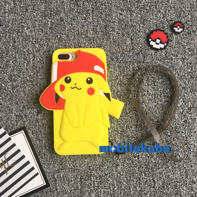 
ポケットモンスター 可愛い iPhone8 ケース ピカチュウ
