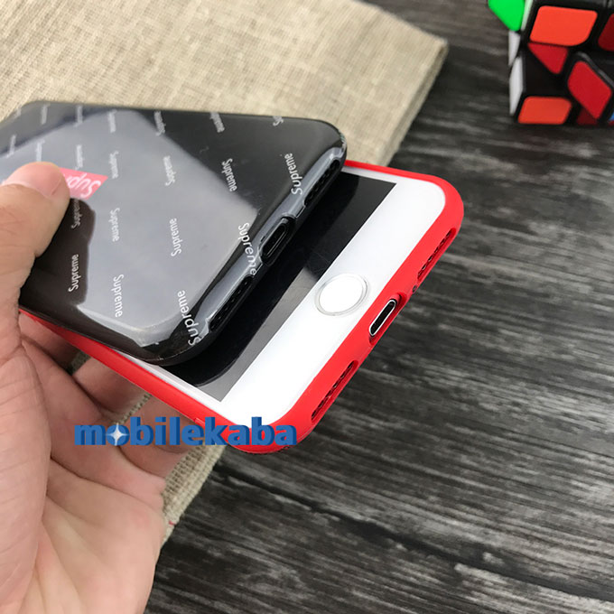 
カップル シュプリーム iPhone8 iPhone7 ケース 
