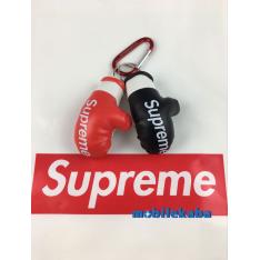SUPREME シュプリーム 個性 カッコイイ ボクシングのグローブ造型 携帯 バッグアクセサリー ストラップ カラビナ ペンダント キーホルダー