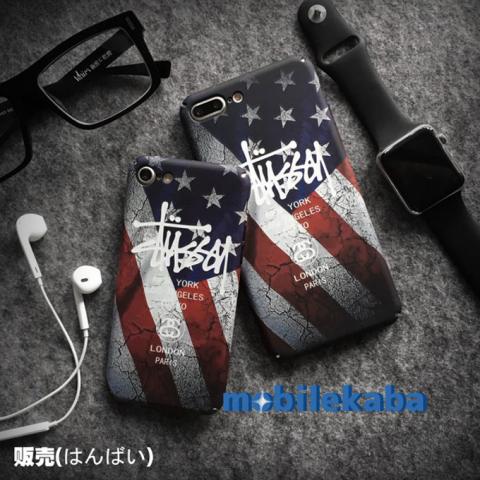 ステューシー STUSSY アメリカ 国旗 iPhone8 iPhone7s iPhone7 ケース 個性 カッコイイ 落書き オリジナル SO COOLデザイン アイフォン8カバー 男女人気