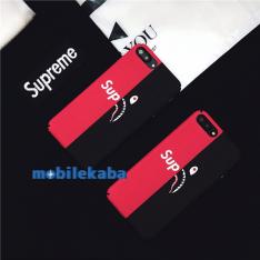 カッコイイ 赤黒配色 Supreme シュプリーム 怖いモンスター 怪獣 化け物 ストリート風 iPhone8 iPhone7s ケース 男女兼用 個性 カップル 超薄 iPhone7 一体性カバー
