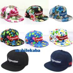 清楚系 人気 ブランド風 SUPREME シュプリーム 個性派 落書き 花柄 帽子 キャップ CAP 男女兼用 ヒップホップ ストリート 野球帽 帽子