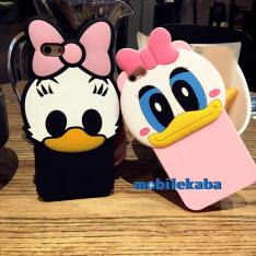 人気キャラクター ベイビーのデイジーダック ディズニー Disney ブランド かわいい iPhoneX iPhone8 iPhone7 ケース デイジー 3D 半立体 女子力 シリコン 萌える アイ...