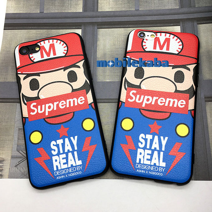 マリオゲームiPhoneX/8/iPhone7ケースMARIO