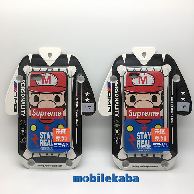 
人気 カッコイイ マリオ iPhoneX iPhone8 ケース

