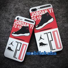 バスケ ブランド エアジョーダン Air Jordan 7210 スニーカー 滑り止めデザイン 個性 カッコイイ 赤白配色 シリコン iPhoneX iPhone8 iPhone7 ソフト ケース 欧...