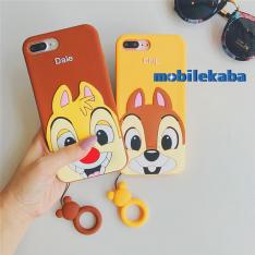 チップとデール Chip and Dale ディズニー Disney かわいい 萌える キャラクター iPhoneX iPhone8 iPhone7 ケース 保護力抜群 シリコン カップル向け ペアル...