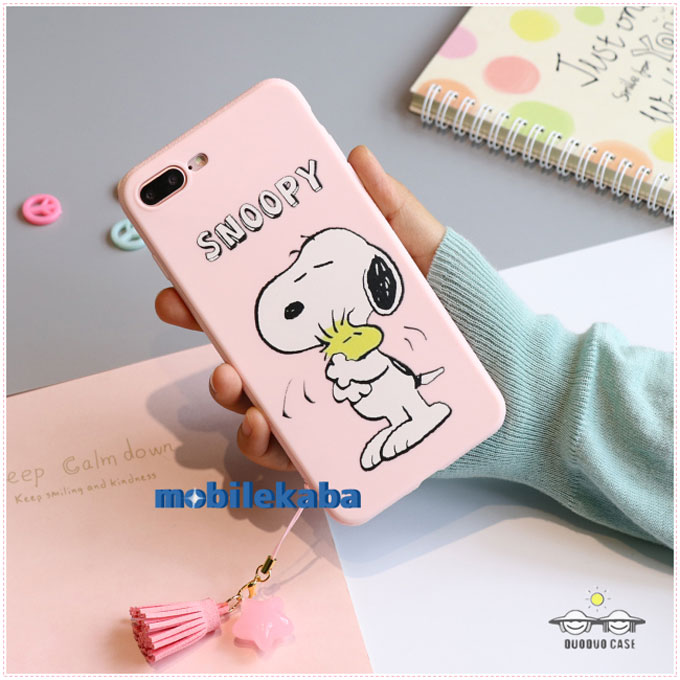 
シリコン スヌーピー iPhoneX iPhone8 ケース
