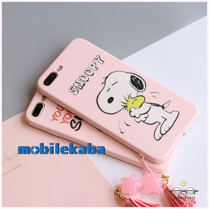 
スヌーピー iPhoneX iPhone8 ケース 女子力
