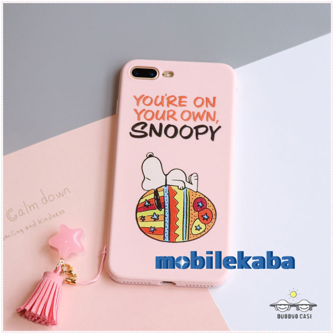 
スター スヌーピー iPhoneX iPhone8 ケース
