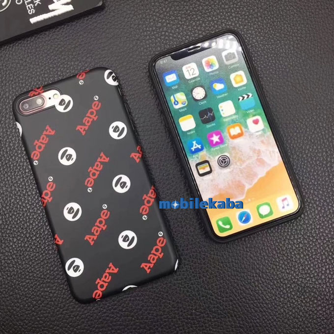 
さる エーエイプ iPhoneX iPhone8 ケース 
