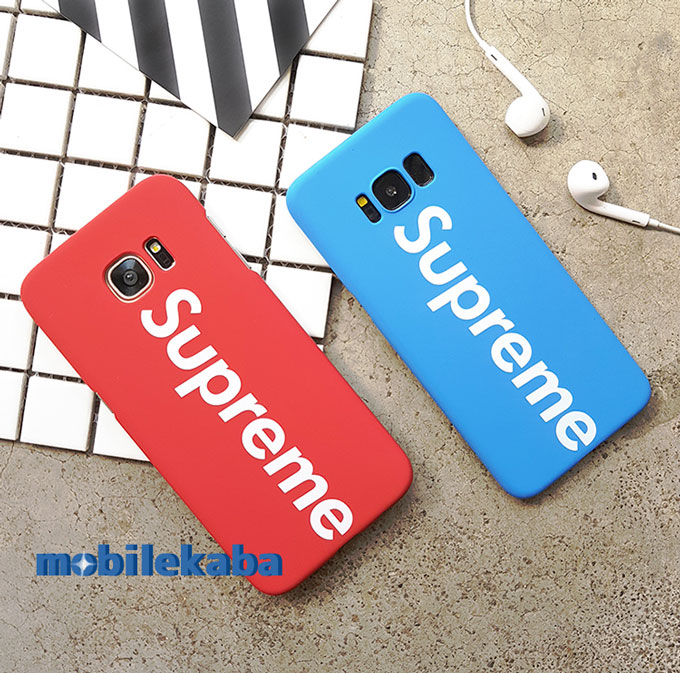 ストリート ブランド シュプリーム韓国ケース Galaxys8/s8Plus supreme