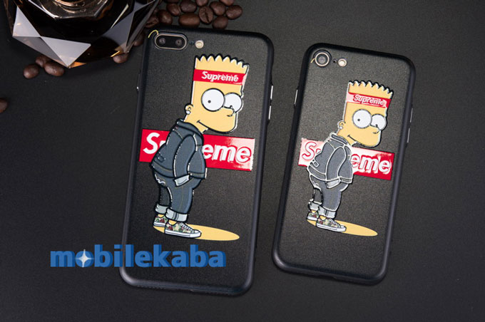 
supreme シュプリーム ブランド シンプソンズ iPhoneX ケース
