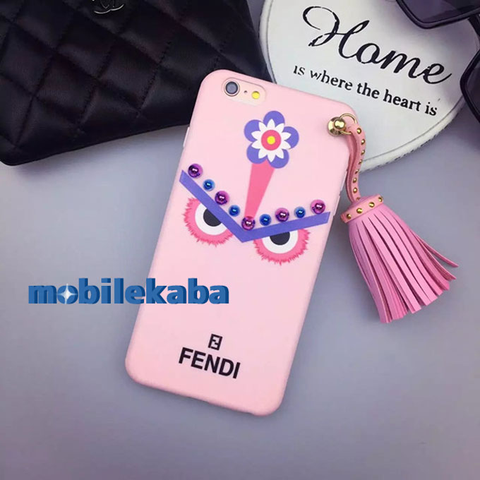 
ペアケース Fendi フェンデイ iPhoneX iPhone8 ケース 怪獣
