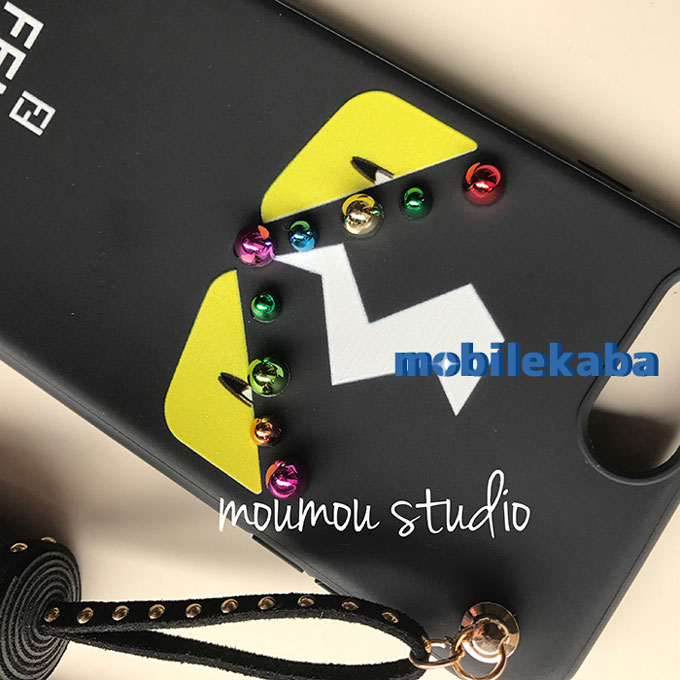 
フリンジ Fendi フェンデイ iPhoneX iPhone8 ケース 怪獣
