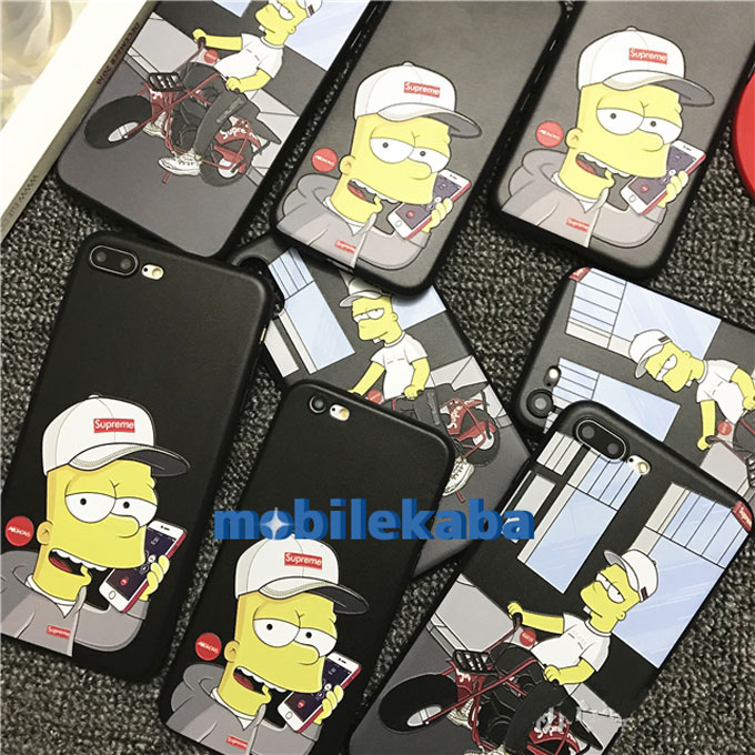 
シュプリーム シンプソンズ iPhone8 iPhoneX ケース 
