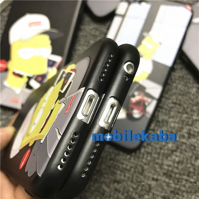 
イラスト シュプリーム シンプソンズ iPhone8 iPhoneX ケース 
