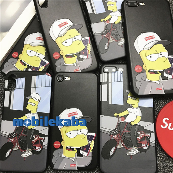 
シュプリーム supreme シンプソンズ iPhone8 iPhoneX ケース 
