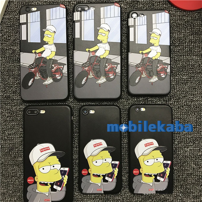
ブランド シュプリーム シンプソンズ iPhone8 iPhoneX ケース 
