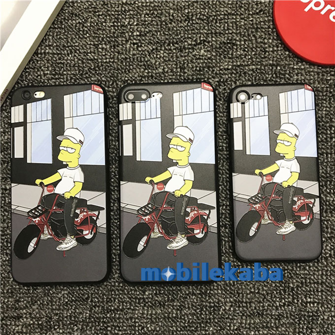 
シュプリーム シンプソンズ iPhone8 iPhoneX ケース ブランド
