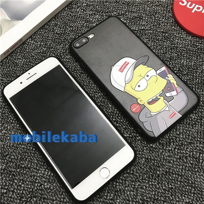
人気 シュプリーム シンプソンズ iPhone8 iPhoneX ケース 
