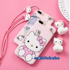 女子力 萌え系 Hello Kitty ハローキティ 猫 ねこ キャラクター キティ iPhoneX iPhone8 iPhone7 ケース スタンド機能 チビキャラ ストラップ 熊 くまモン シリコン製 ソフト アイフォンXカバー