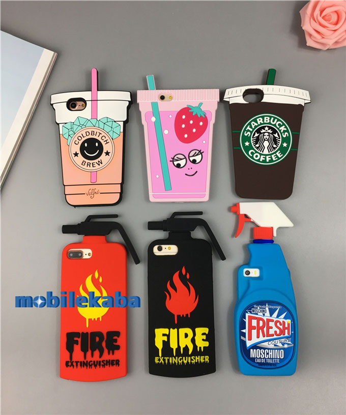 モスキーノ moschino 洗剤ボトル型モスキーノ人気アイフォンX/8/7/7Plus/6sケース 消火器型 飲料型