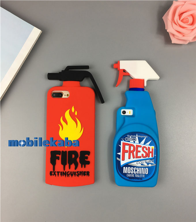 
人気 iphoneX ケース モスキーノ 洗剤ボトル型 消火器型 スターバックス
