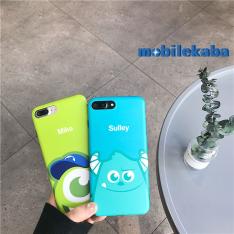 Mike イク・ワゾウスキ Sulley ジェームズ・P・サリバン ディズニー Disney 映画 モンスターズ・インク キャラクター iPhoneX iPhone8 iPhone7 ケース 個性 シ...