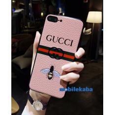 動物 労働者 ピンク 桜 ミツバチ グッチ gucci 欧米風 ブランド 縞柄 iPhoneX iPhone8 iPhone7 ケース かわいい 女子力 個性 耐衝撃 保護力 ソフト カバー