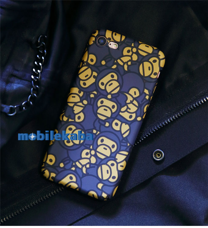 
面白い Aape Bape iPhoneX iPhone8 ケース 猿
