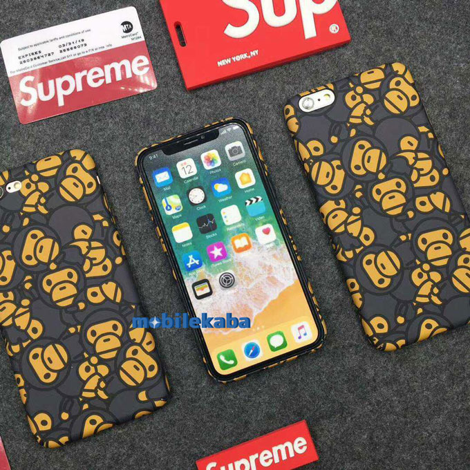 
Aape Bape iPhoneX iPhone8 ケース さる キャラクター
