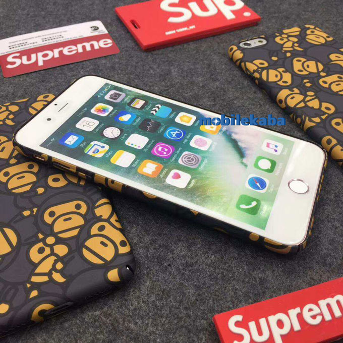 
かわいい Aape Bape iPhoneX iPhone8 ケース 猿
