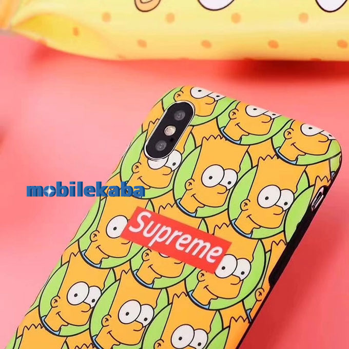 
ブランド シンプソンズ シュプリーム iPhoneX iPhone8 iPhone7 ケース
