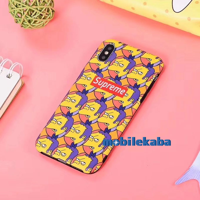 
ザ・シンプソンズ シュプリーム iPhoneX iPhone8 iPhone7 ケース
