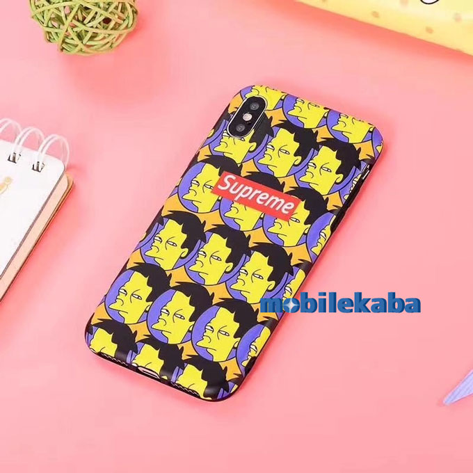 
コラボ シンプソンズ シュプリーム iPhoneX iPhone8 iPhone7 ケース
