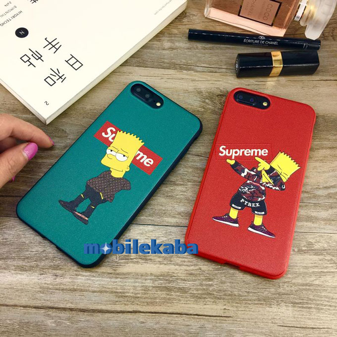 
シュプリーム シンプソンズ キャラクター iPhoneX iPhone8 ケース

