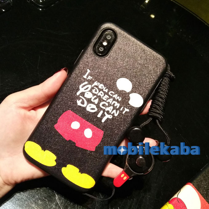 
恋人 ディズニー iPhoneX iPhone8 ケース ミッキー ミニー ファッション
