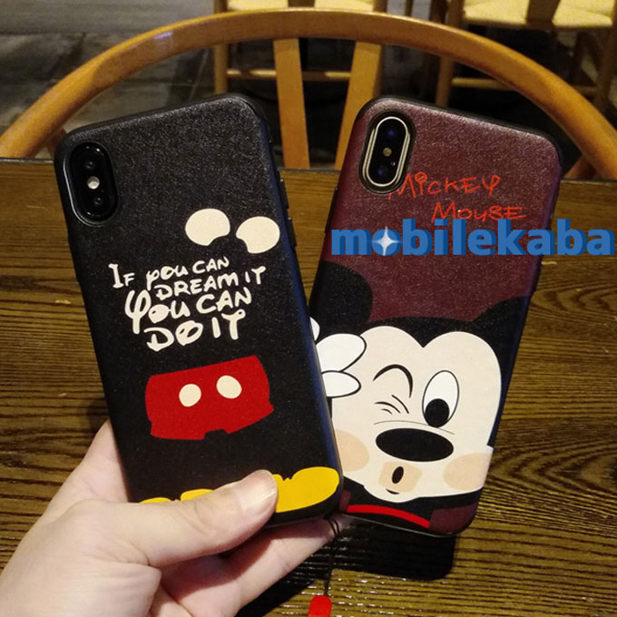 
キャラクター ディズニー iPhoneX iPhone8 ケース ミッキー ミニー
