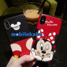 カップル向け ディズニー disney キャラクター ブランド風 ミッキー ミニー ペアケース iPhoneX iPhone8 iPhone7 ケース 人気 カッコイイ ソフト ストラップ オシャレ
