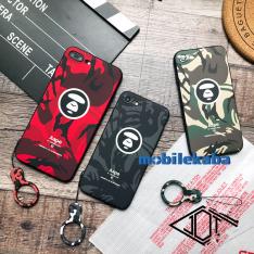 最新男性メンズ芸能人ape迷彩iphone7ケースx猿サル頭ストリートファッション　アイフォン6sソフト携帯カバー滑り止めエーエイプAape 8plusケースiPhoneXジャケット 
