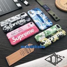 オリジナル定期券デザインsup迷彩柄iphone7ケース6splusシュプリームSupremeアイフォン8マット素材ハードケースパロディiPhoneX/8plusジャケットアイフォンxカップル向けペア...