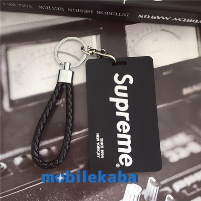 
 シュプリームSupremeIDカードケース 定期入れ パスケース オシャレ度アップ
