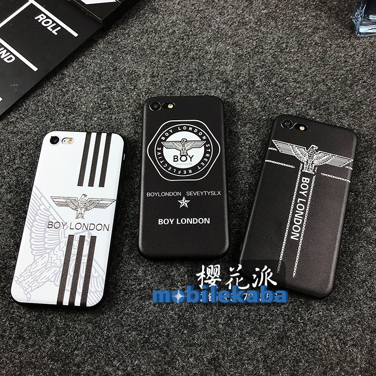 ボーイロンドンBOY LONDONファッションブランド鷹アイフォン7/8/Xケース男女ストリートiphone6splus携帯カバーかっこいいマット艶消し
