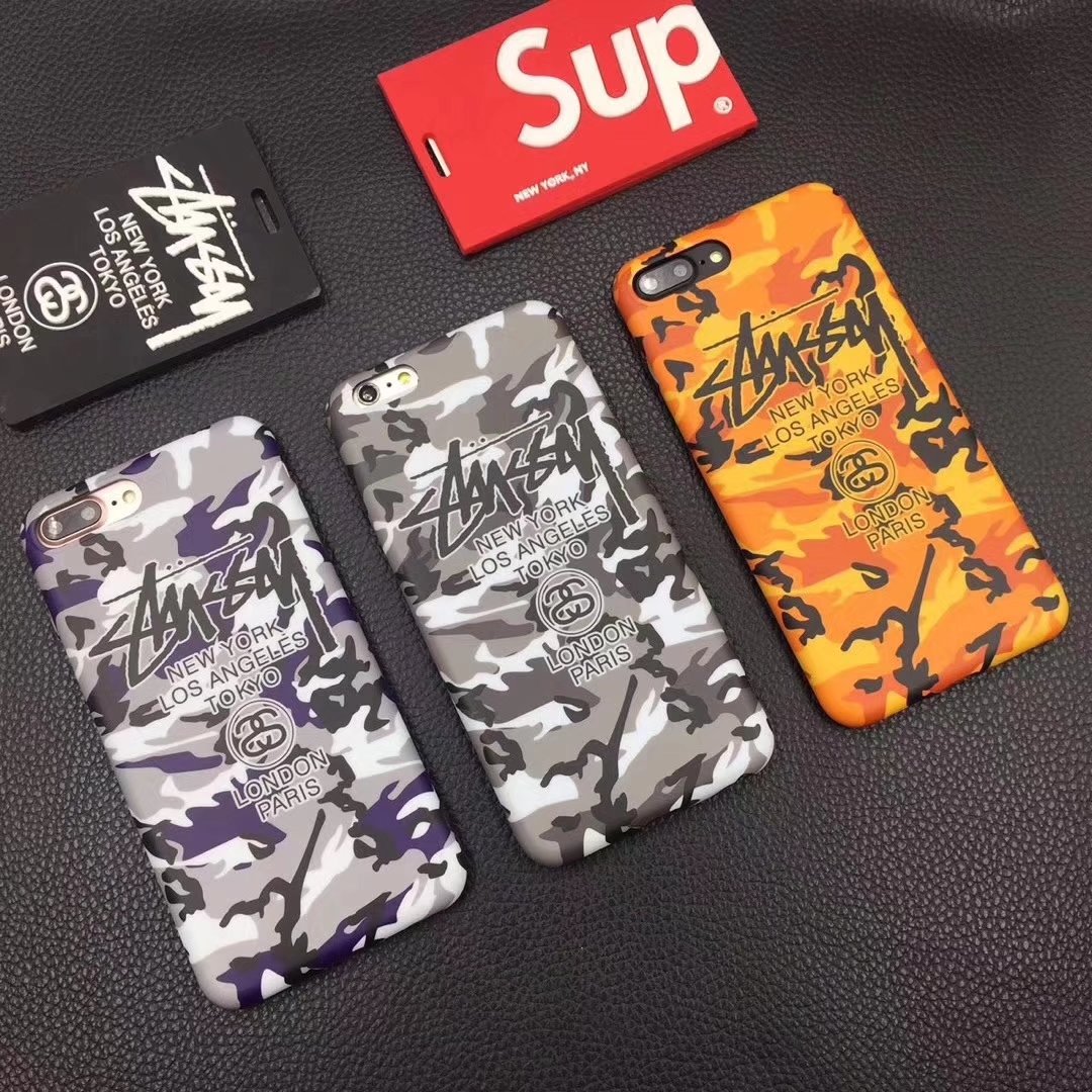 ストリート アイフォン6s 6splus携帯カバーiphone7/7plus iphonex ソフト携帯ジャケット 男女迷彩柄
